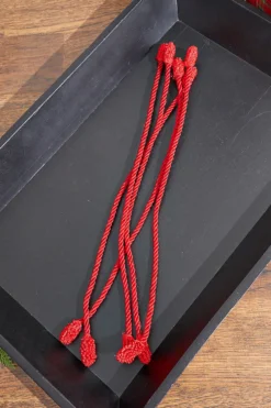 16” Red Decorative Twist Ties