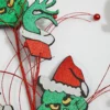 30" Red & Green Glitter Green Monster Spray