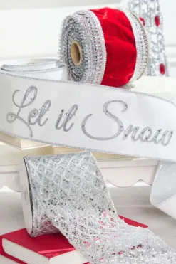 Red & Silver Ribbon Mini Bundle