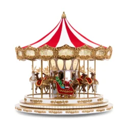 20" Regal Christmas Carousel