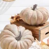 18" Resin Aged Pumpkin