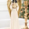 13.25" Resin Angel with Harp