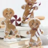 7.5" Resin Candy Gingerbread Men