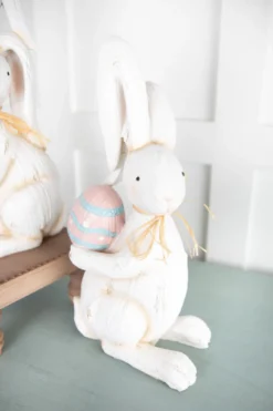 16” Resin Easter Bunny Figurine