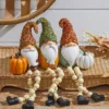 10" Resin Harvest Gnomes Shelf Sitter