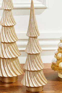 14" Resin Modern Tree