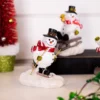 Resin Playing Jolly Snowman