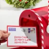 10" Santa's Enchanted Mailbox - Red