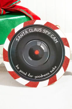 10.5" Santa Spy Cam Sign