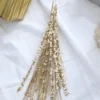 28” Sequin Glitter Grass Spray