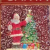 7” Shimmer Santa Mail Box Water Lantern