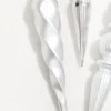 12" Silver Finial Boxed - Set of 4