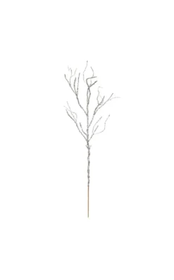 43” Silver Sequin Branch
