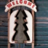 Sled with Embedded Tree Décor