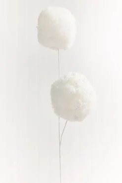 27" Snowball Spray with Glitter