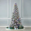 6.5' Snow Kissed Pine Tree with 350 Multicolor LED Lights