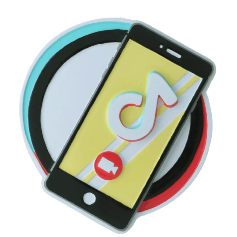 Social Media App Personalizable Ornament