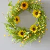 22" Sunflower Wreath