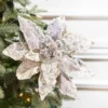 28" Taupe Poinsettia Stem