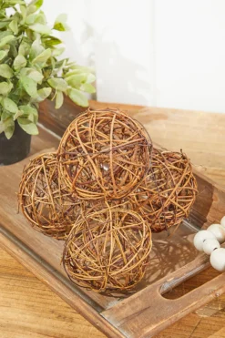 Vine Grapevine Ornament - Set of 4