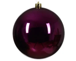 5.5" Violet Shatterproof Ornament