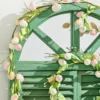 45" White & Pink Egg Garland