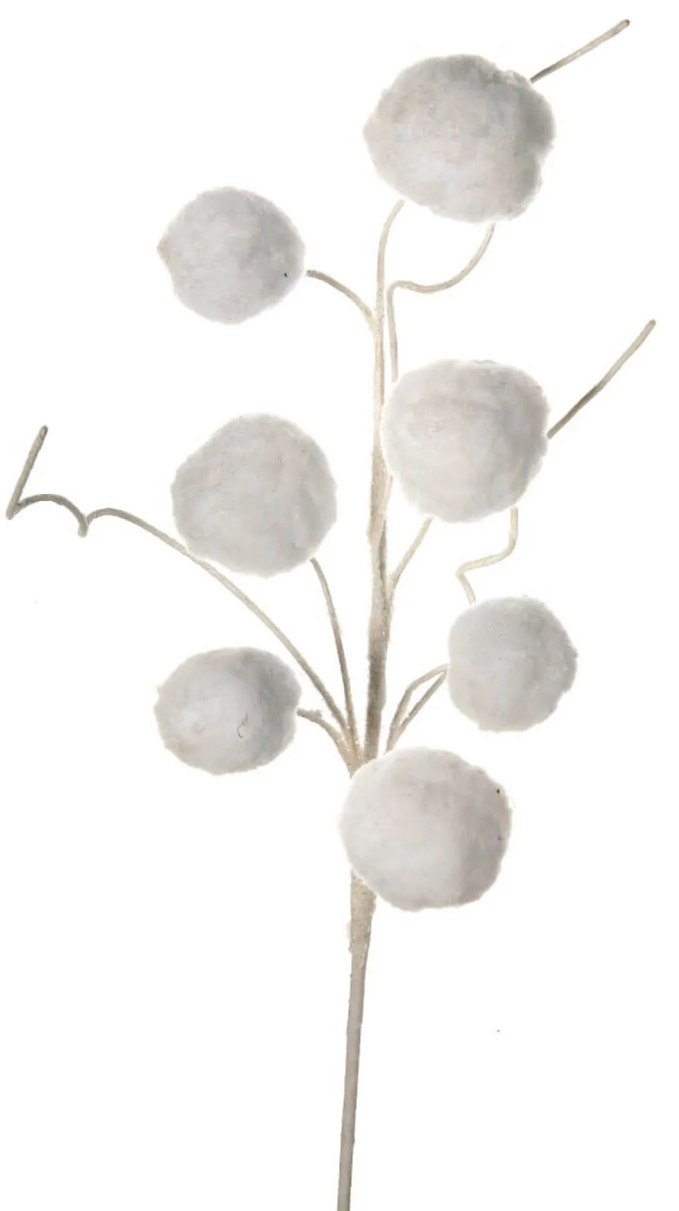 24” White Snowball Spray
