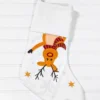 White Stocking with Rudolph