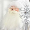 28" White Winter Standing Santa