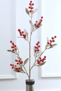32” Winter Berry Branch