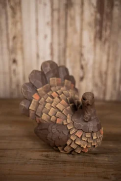 Wood Carved Turkey