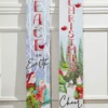 42" Wood Holiday Porch Sign