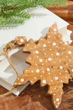 8" Wood Star Ornament