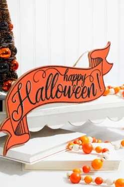 15" x 6.25" Halloween Banner Sign