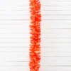 9' x 12" LED Orange Garland