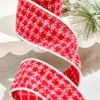 4" x 5 Yard Cozy Christmas Knit Ribbon