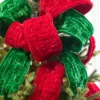 5" x 3 Yard Red Velvet Braided Ribbon