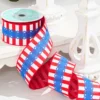 2.5" x 10 Yards Stripes with Lace Ribbon
